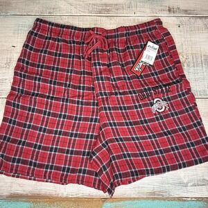 Ohio State Buckeyes Men's Pajama Shorts Big Ball Sports Size Large NWT